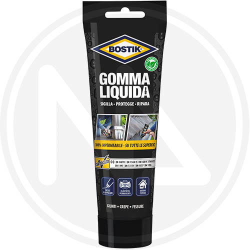 GOMMA LIQUIDA NERA TUBO BOSTIK